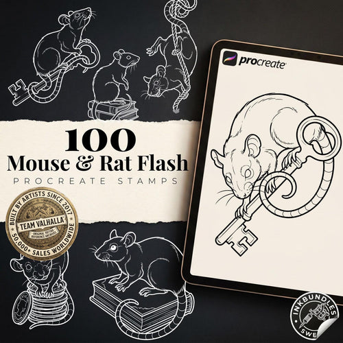 Traditional Rats - custom art | Tattoo Stencils | Flash designs