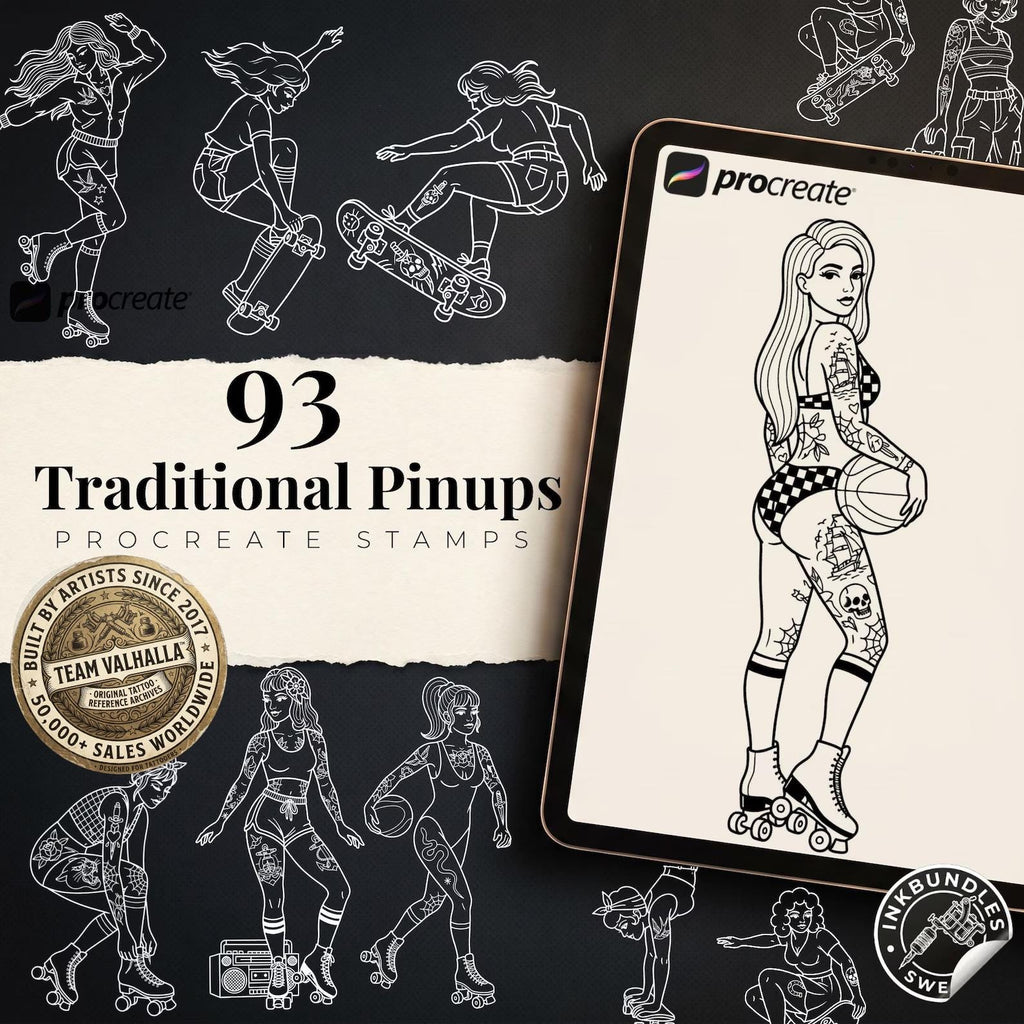 Traditional Pinup design kit