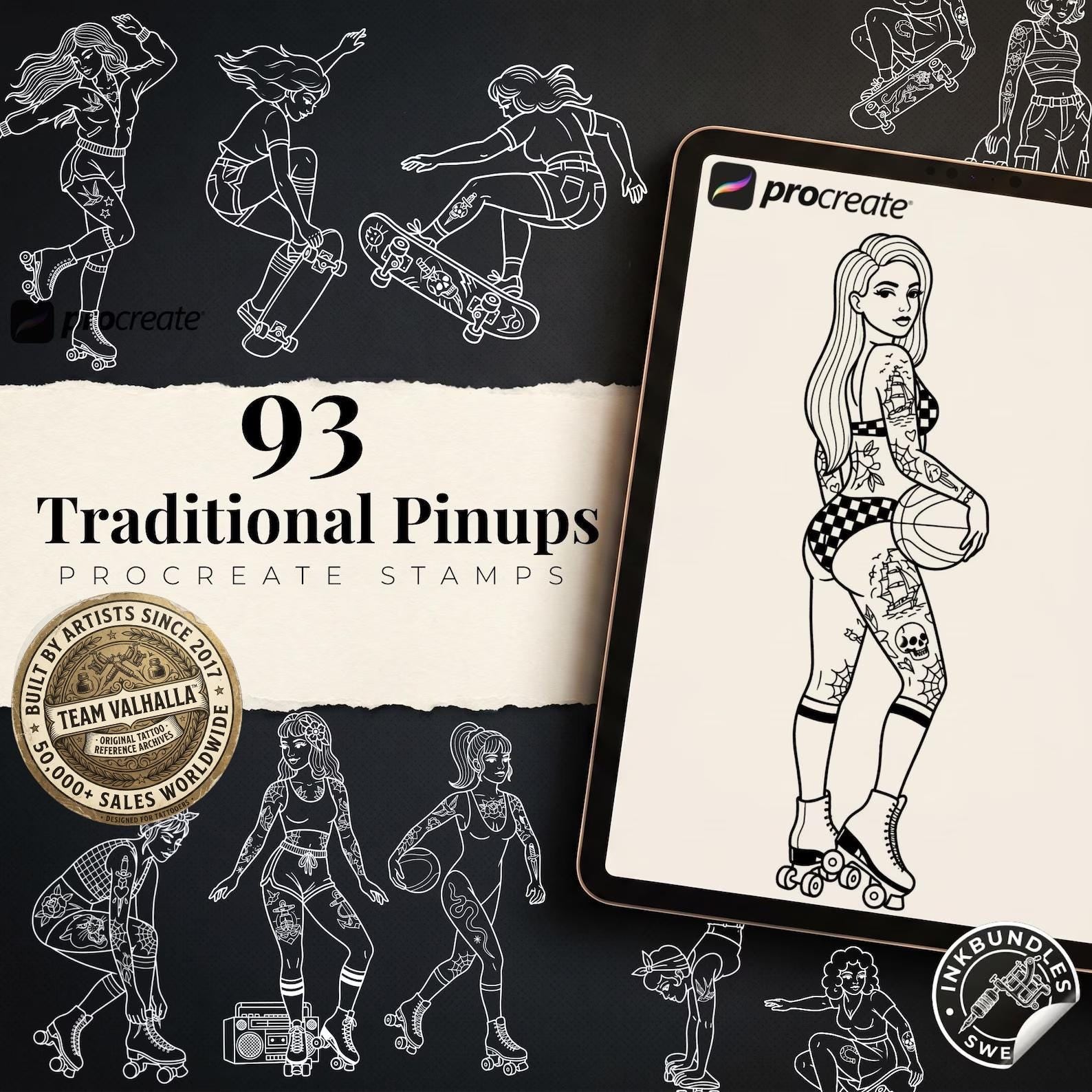 Traditional Pinup design kit